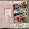 Abby's Birth Opposite Page