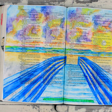 Week 29 Original Bible Art Journaling Challenge