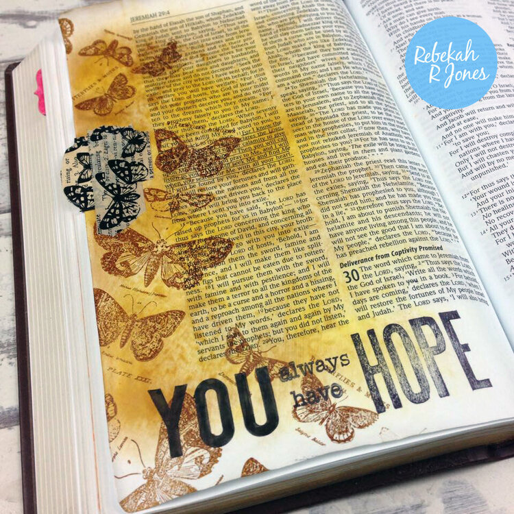 Week 14 Original Bible Art Journaling Challenge