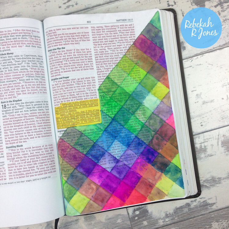Week 21 Original Bible Art Journaling Challenge