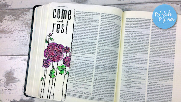 Week 33 Original Bible Art Journaling Challenge