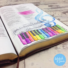 Week 4 Original Bible Art Journaling Challenge