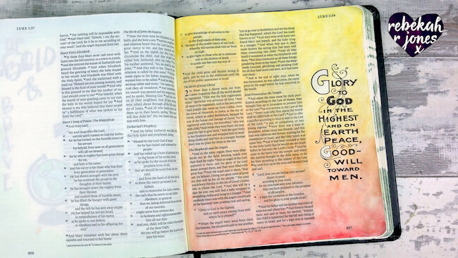 Week 49 Original Bible Art Journaling Challenge