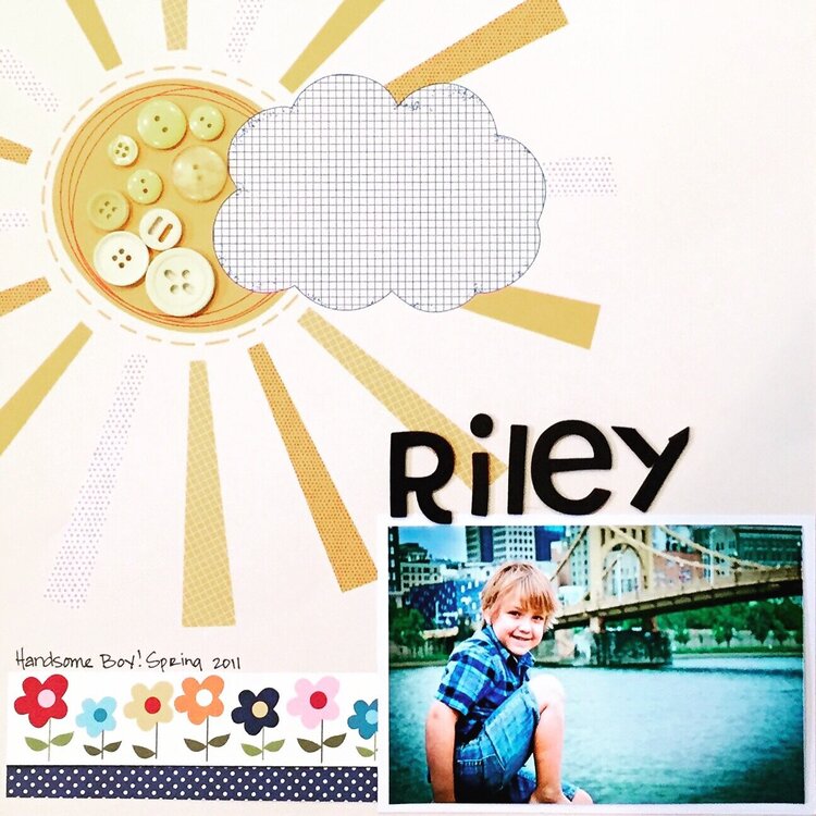 Riley using Amy tangerine collection