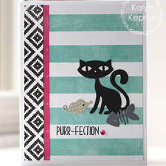 Purr-fection Kitty Card