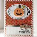 Jack-o-lantern Card