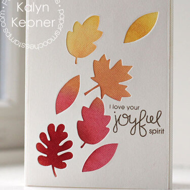 Joyful Spirit Autumn Card