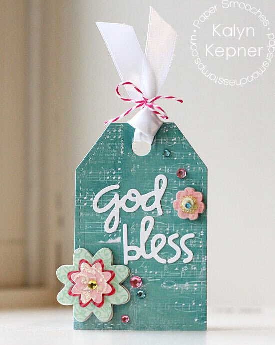 God Bless Gift Tag