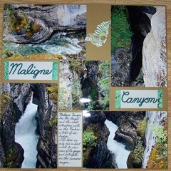 Maligne Canyon