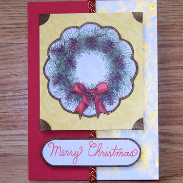 Christmas Card (wreath)