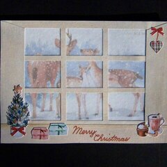Christmas Card (window view)