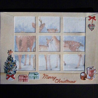 Christmas Card (window view)