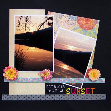 Patricia Lake Sunset