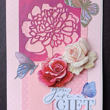 You Are a Gift (card sketch #1)