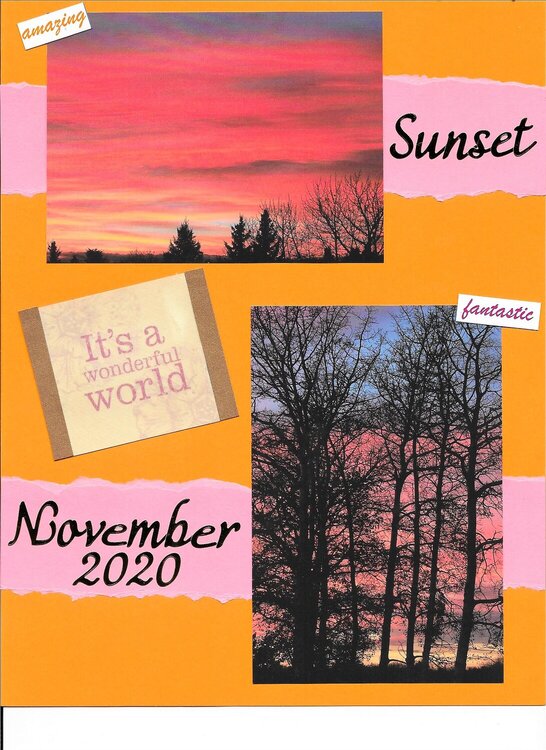 Sunset 2020