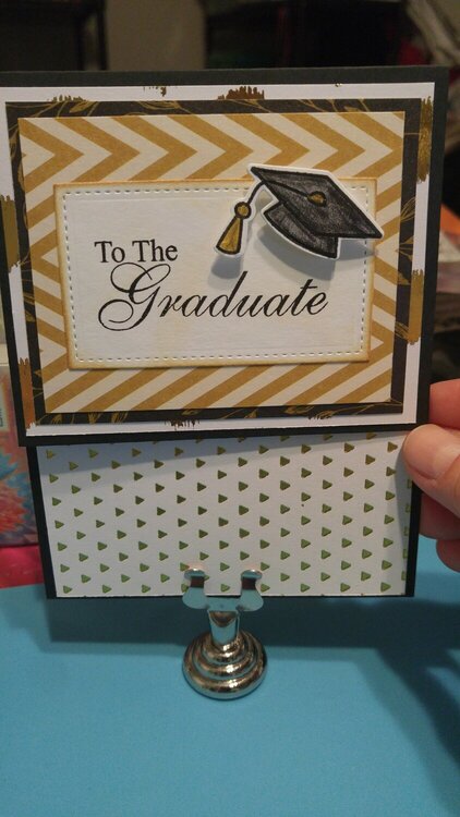 Graduation gift card holder