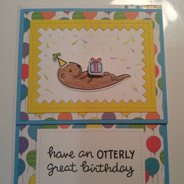 Otter Birthday