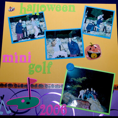 Halloween Mini Golf