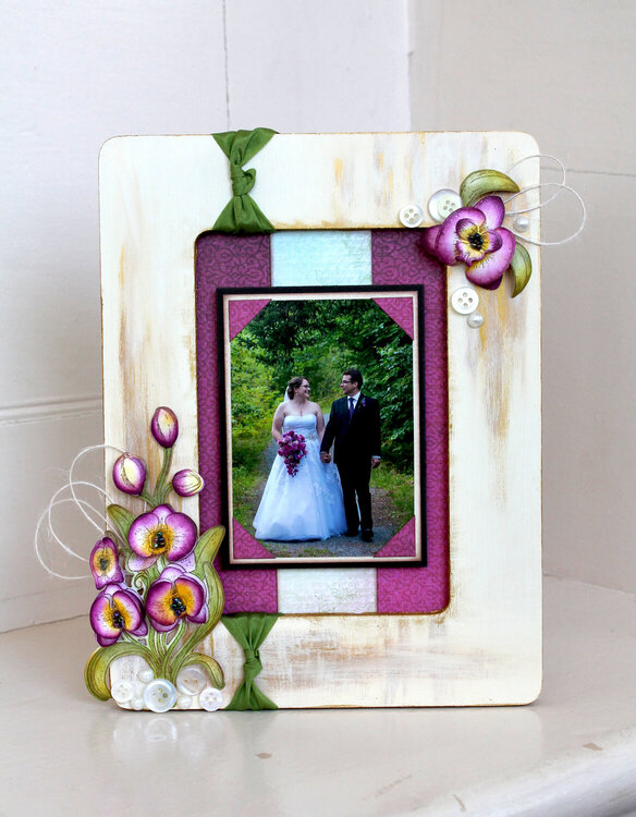 Botanic Orchid Altered Frame