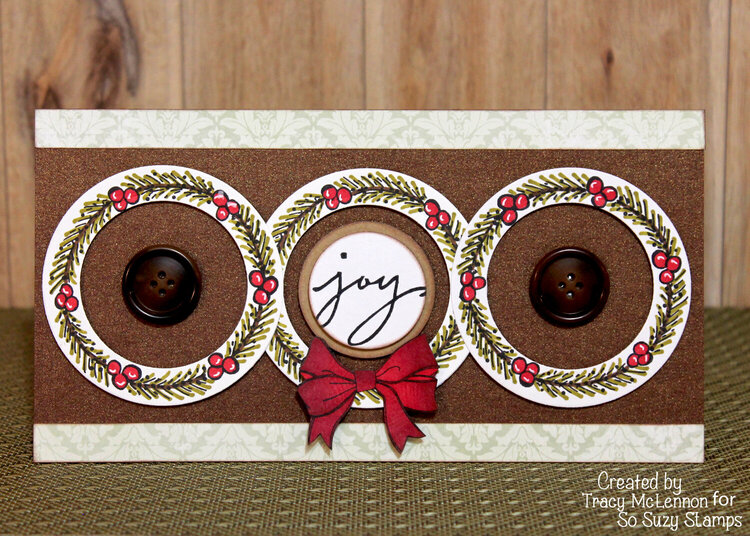 Joy Wreath Card