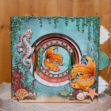 Under the Sea Layered Card