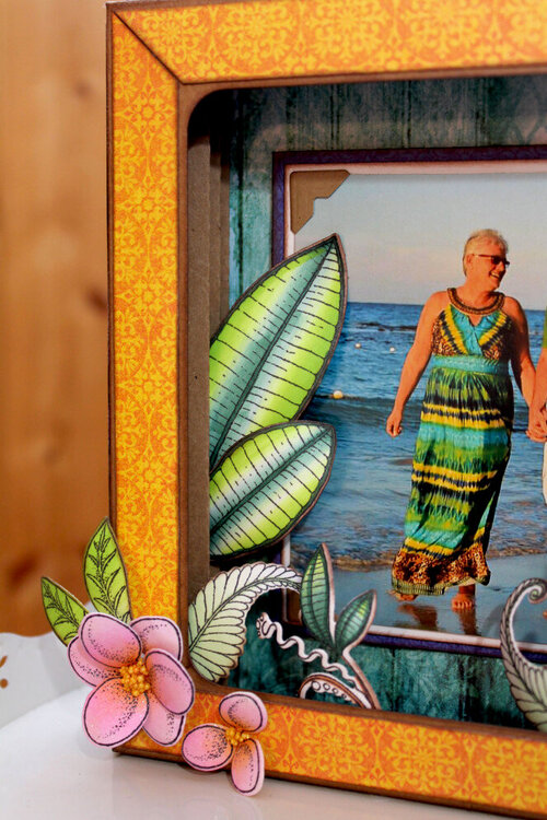 Tropical Paradise Shadowbox