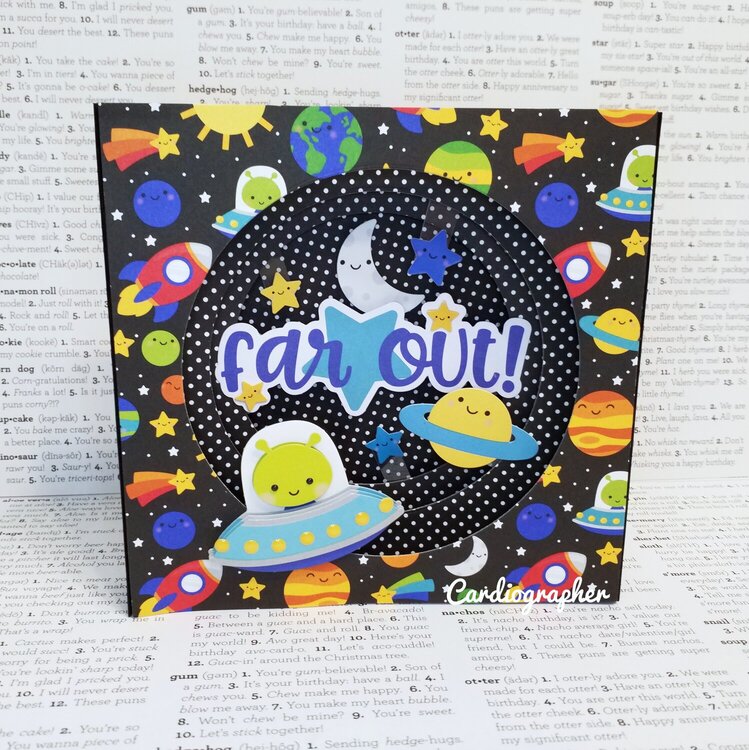 Far out! - tunnel card