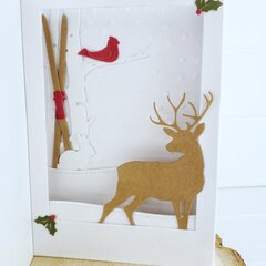 Winter Wonderland-inside shadow box