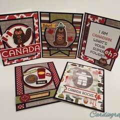 O Canada card set