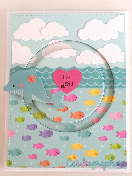 Be you - encouragement card