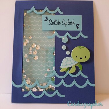 Splish Splash - cutie turtle shaker