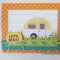Camping pop-up card (front)