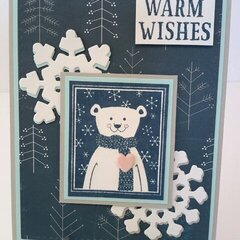 Warm wishes - polar bear