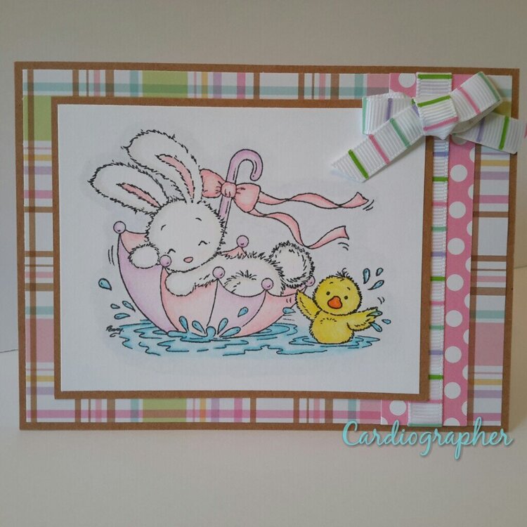 Spring bunny and duck -take 1
