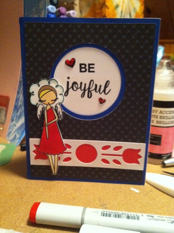 &quot;Be Joyful&quot; anything card