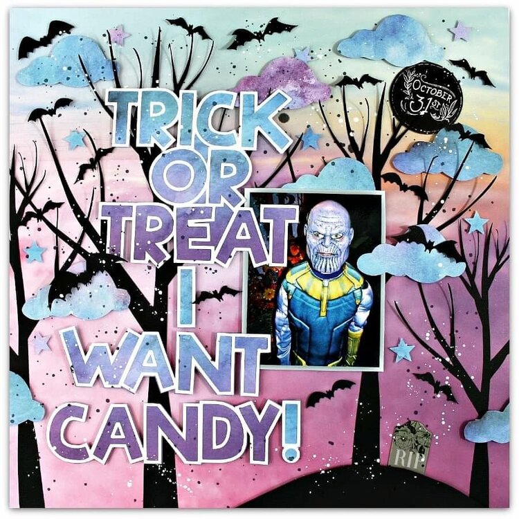 Trick or treat I want candy