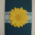 Sunflower Card