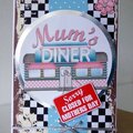 Mums Diner Mothers Day card