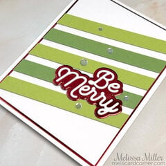 No Stamping Holiday Card