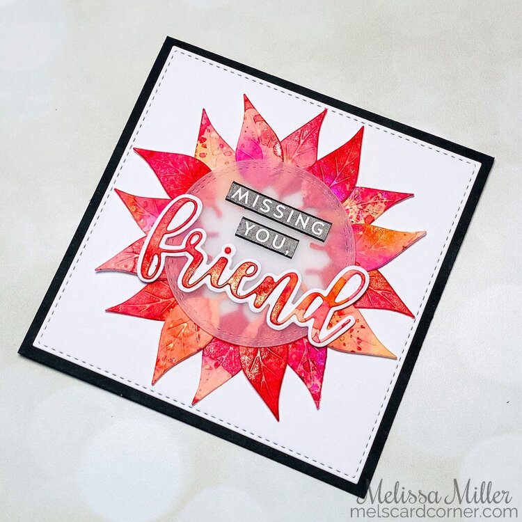 Line Up Die Cuts Using the Wreath Builder Templates