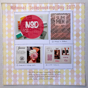 National Scrapbooking Day 2017