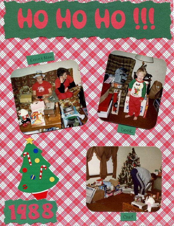 Christmas&#039; Gone By - 1988, at my Mom &amp; Dad&#039;s