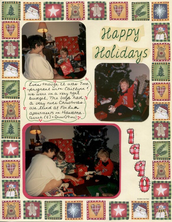 Christmas&#039; Gone By - 1990