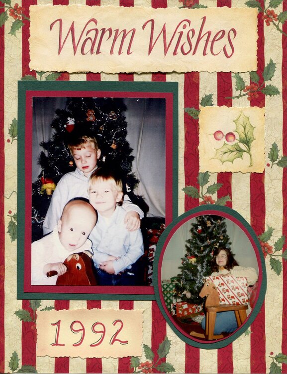 Christmas&#039; Gone By - 1982, home photo shoot page 1