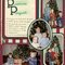 Christmas' Gone By - 1992, home photo shoot (Right page)