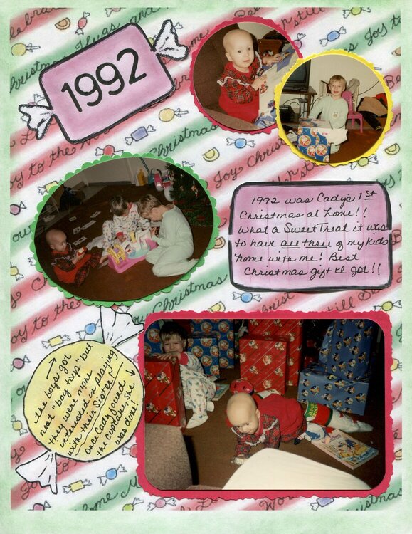 Christmas&#039; Gone By - 1992, Sissy&#039;s first Christmas home
