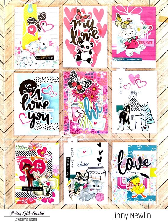 Valentine Minis Pocket Letter Style