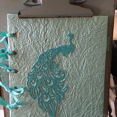 Peacock notebook