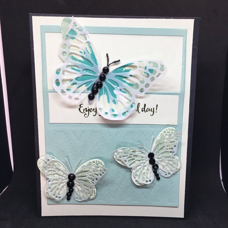 Butterfly card