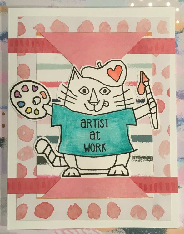 Artist at Work (Cat)